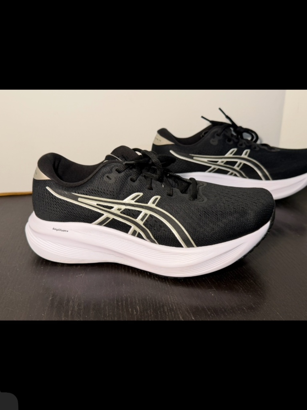 Asics Gel Excite 11 Running Shoes Sneakers Black/Meteor Grey/White Womans 9.5W